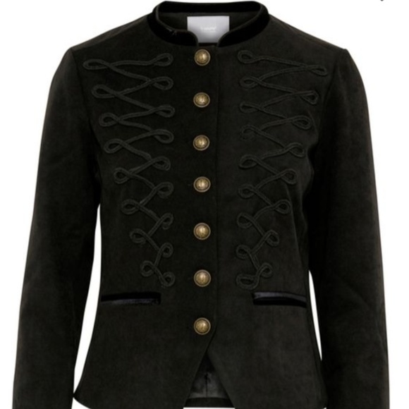 B. Young Pephina Military Blazer Size 34 - Picture 1 of 3